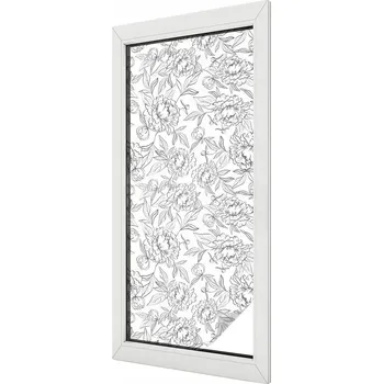 Okenní dekorace Hotová mléčná Fólie 116 x 50 cm