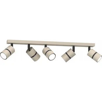 Stropní svítidlo lišta lustr nastavitelný 5x Gu10 kašmír černá /LED/ TUBE