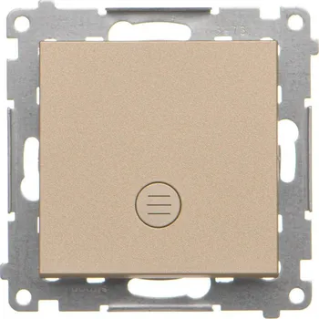 vypínač SIMON TP1L.01/144 Ovladač zapínací, s orientačním LED podsvětlením bez piktogramu (přístroj s krytem