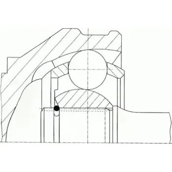 Poloosa kola Lobro 302238 Sada kloubů, hnací hřídel
