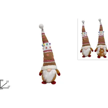 Vánoční dekorace PROHOME - Skřítek vánoční 50cm různé druhy
