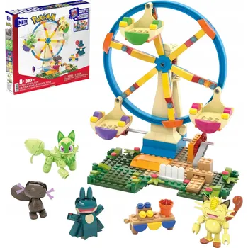 ostatní stavebnice Stavebnice Mega Bloks Construx Ruské kolo Pokémon + 4 figurky