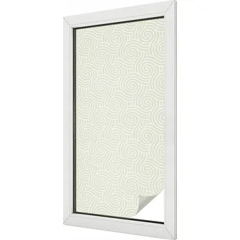 Okenní dekorace Hotová mléčná Fólie 100 x 50 cm