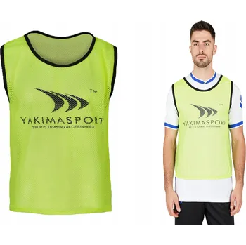 Tréninkové tričko s fixem Yakimasport 100019J vel. žluté