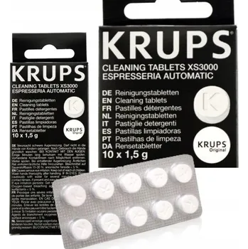 Příslušenství pro přípravu kávy Čisticí tablety Krups XS3000 pro čištění kávovarů