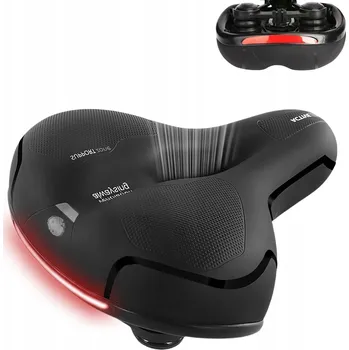 Sedlo na kolo SEDLO NA KOLO S ODPRUŽENÍM, PAMĚŤOVÁ PĚNA TLUMÍCÍ NÁRAZY