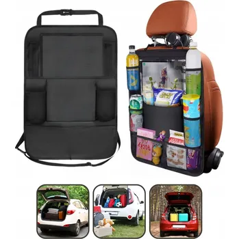 Organizér do auta ORGANIZÉR NA SEDADLO - AUTO ORGANIZÉR NA ZADNÍ STRANU SEDADLA S 8 KAPSY