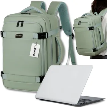 Městský batoh Batoh na notebook 15,6" voděodolný městský cestovní obchodní USB lehký