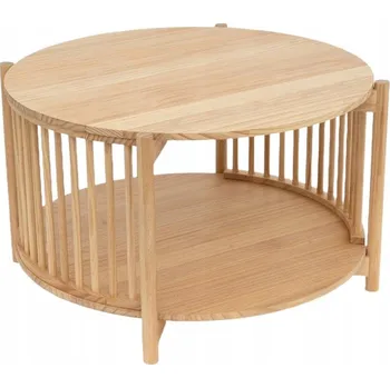 Konferenční stolek Konferenční stolek Homla kulatý 80 x 80 x 45 cm, odstíny hnědé