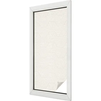 Okenní dekorace Hotová mléčná Fólie 116 x 50 cm