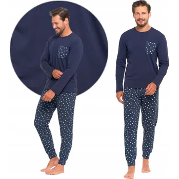 Pánské pyžamo Moraj pánské pyžamo PDM5400-008 dlouhý rukáv, velikost XXL