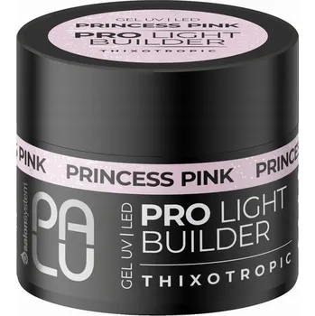 Přípravek na nehty PALU stavební gel Pro Builder Gel PINK Princess 12