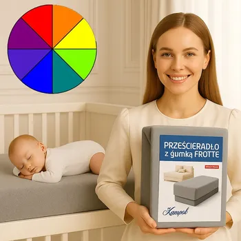 Prostěradlo FROTÉ PROSTĚRADLO S GUMOU 80X200 POLSKÉ RŮZNÉ BARVY