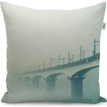 Polštář Sablio Polštář Železniční most - 50x50 cm