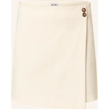 Dámská sukně Ichi Dámská Žerzejová Sukně Se Šortkami Ihkate, krémová, 34