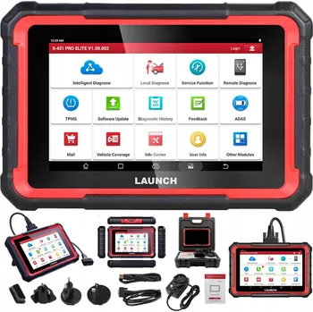 Autodiagnostika Diagnostický tester Launch X431 PRO ELITE 8" 6000 mAh 4 GB RAM