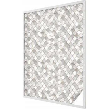 Okenní dekorace Samolepicí Mléčná Fólie na Sklo Okno Geometrická Mozaika 100x146