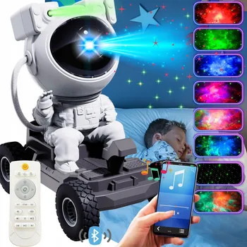 Projektor Projektor Noční Oblohy Astronaut Měsíční Vozidlo Bluetooth Reproduktor Projektor 4v1