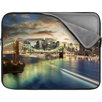pouzdro na notebook Sablio Obal na notebook Brooklynský most - 17"