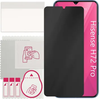 Pouzdro na mobilní telefon Sklo s filtrem soukromí pro Hisense H72 Pro, PRIVACY