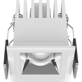 Bodové svítidlo Recta LED zápustné bodové svítidlo Ra>90 Bílá / 1 / 2700K