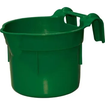 Chov hospodářského zvířete Závěsný žlab KERBL HangOn zelený 8l