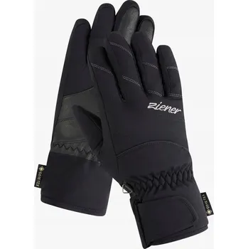 Rukavice Dámské lyžařské rukavice Ziener Katima GTX Glove - černé, velikost 8 (L)