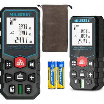 Měřící laser Laserový dálkoměr Mileseey X5, třída 2, dosah 31-60 m