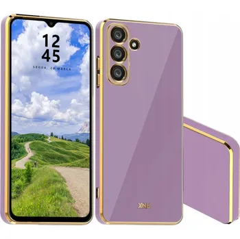 Pouzdro na mobilní telefon Zadní Kryt RCBR pro Samsung Galaxy M15 5G GLAMOUR COLOR CASE fialový