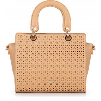 Kabelka WITTCHEN kabelka typu kufřík z eko kůže béžová