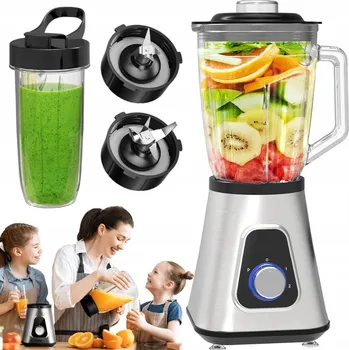 Stolní mixér Bedee 1300 W stříbrný