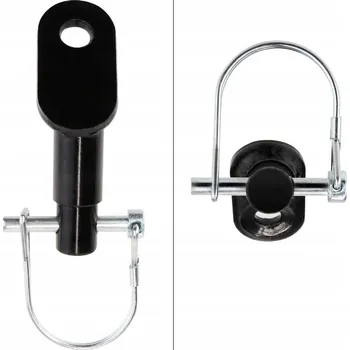 Příslušenství pro čtečku elektronické knihy Závěs pro cyklovozík 11mm, černý, pro děti a zvířata