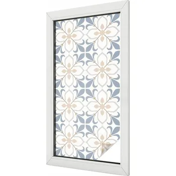 Okenní dekorace Hotová mléčná Fólie 100 x 50 cm