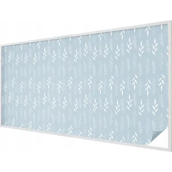 Okenní dekorace Fólie Vitrážová dýha Samolepicí Mléčná na okno Botanický vzor 200x100