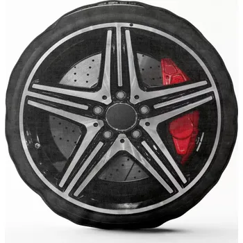 Polštář Sablio 3D polštář ve tvaru Kolo