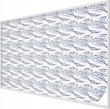 Okenní dekorace Fólie Samolepicí Okenní Mléčná Mražená Dýha Zebrový vzor 200x146