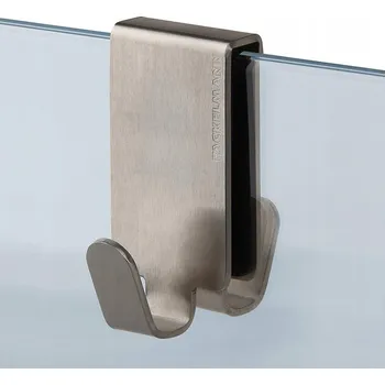 Věšák Háček bez vrtání Fackelmann šedý