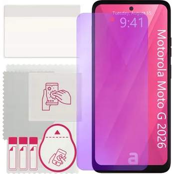 Pouzdro na mobilní telefon Hybridní Sklo Anti-Blue 9H pro displej Motorola Moto G 2026