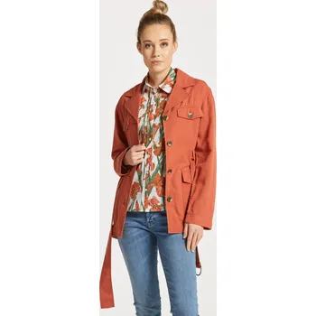Dámské sako SAKO GANT RELAXED BELTED BLAZER LIGHT COPPER
