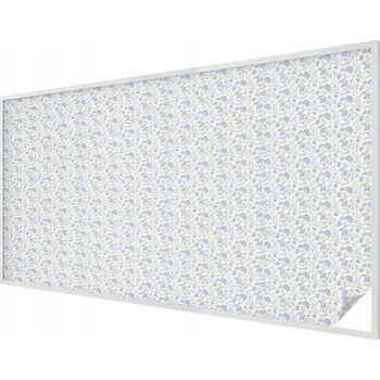 Okenní dekorace Samolepicí Mléčná fólie na okno s geometrickými hvězdami 200x116 cm