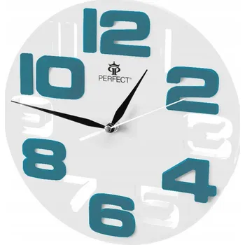 Hodiny Nástěnné hodiny Perfect bílé 25 cm