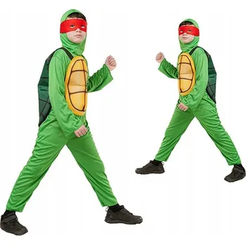 Karnevalový kostým Kostým pro děti ŽELVY NINJA TURTLES, velikost M (120-130 cm) - karnevalový kostým