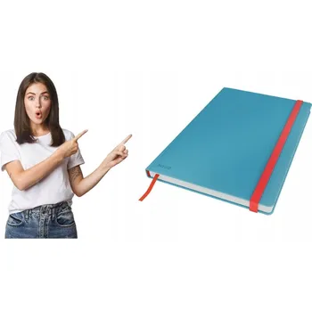 Blok Zápisník B5 Leitz, 80 listů, tvrdé desky