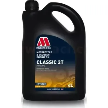 Motorový olej MILLERS OILS MOTORCYCLE & SCOOTER CLASSCIT 2T 4L