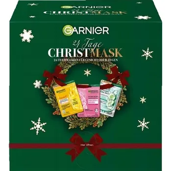 Kosmetická sada Garnier adventní kalendář 24 pleťových masek kosmetika 24 dní