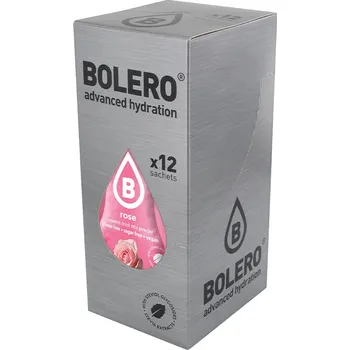 Iontový nápoj Bolero Classic Drink Mix 12 x 9 g Příchuť: růže