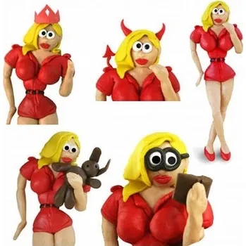 kreativní sada Vymodeluj si Dívku Snů dárek k 18. narozeninám pro nezadané