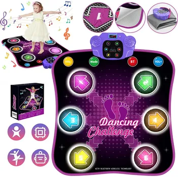 Taneční podložka HUDEBNÍ TANEČNÍ PODLOŽKA HRA VÝZVA DÁREK K VÁNOCŮM PRO DĚTI