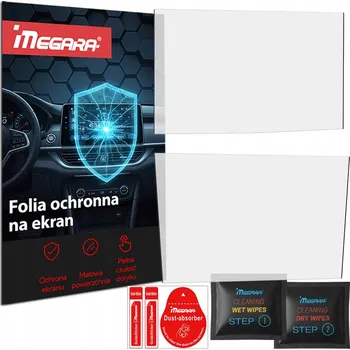 Příslušenství pro čtečku elektronické knihy Fólie pro Audi Q7 2019 - 2025 na rádio + displej klimatizace - MATNÁ