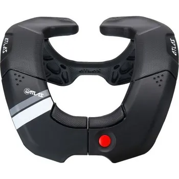 Motocyklový chránič hrudi a pátěře chránič krční páteře BROLL, ATLAS dětské (černá) BR4-01-000